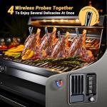 Inkbird Wireless Meat Thermometer with 4 Probes
