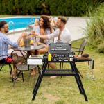 Adjustable Grill Stand for Ninja Woodfire Ovens