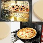Heavy Duty Pizza Stone Set with Bamboo Peel