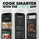 Smart Wireless Meat Thermometer with Ultra-Thin Probe