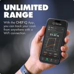Smart Wireless Meat Thermometer with Ultra-Thin Probe