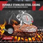 AWLKIM 2 Pack Stainless Steel Meat Thermometers