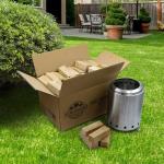 Kiln-Dried Oak Logs for Pizza Ovens