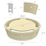 Charkettle Charcoal Firebox Kit for 22-Inch Grills