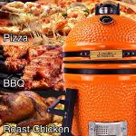 London Sunshine 15" Ceramic Kamado Grill & Smoker