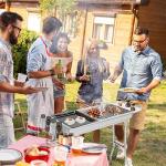 Outvita Portable Stainless Steel Charcoal Grill