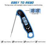 Comluck Instant Read Dual Probe Meat Thermometer