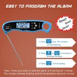Comluck Instant Read Dual Probe Meat Thermometer