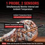 ThermoPro TempSpike Wireless Meat Thermometer for Grilling