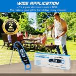 Comluck Instant Read Dual Probe Meat Thermometer