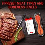 ThermoPro TempSpike Wireless Meat Thermometer for Grilling