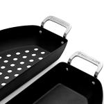 Kamado Joe Non-Stick Half-Moon Cooking Pan Set
