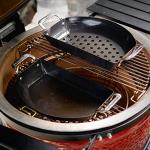 Kamado Joe Non-Stick Half-Moon Cooking Pan Set