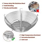 Stainless Steel Charcoal Fire Basket for Big Joe