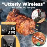 Bluetooth Wireless Meat Thermometer with Digital Probe
