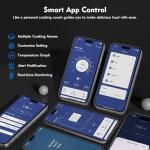 Aurasky Wireless Meat Thermometer with Remote Monitoring