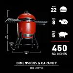 Kamado Joe Big Joe III 24" Charcoal Grill & Smoker