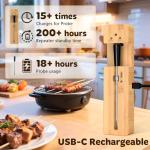 Wireless Meat Thermometer with Real-Time Alerts
