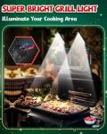 Rechargeable LED Grill Light Set for Dads