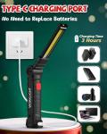 Rechargeable LED Grill Light Set for Dads