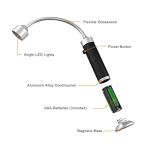 Magnetic LED Grill Lights with Flexible Neck - 2 Pack