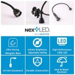 NextLED NT-7728 Magnetic Grill Light with Gooseneck