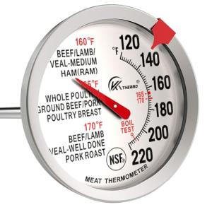 KT THERMO Instant Read Meat Thermometer for Grilling