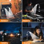 Magnetic BBQ Grill Light with Flexible Gooseneck