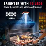 ThermoPro Adjustable Grill Lights with 10 LEDs