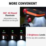 ThermoPro Adjustable Grill Lights with 10 LEDs