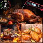 GOZOPO Instant Read Waterproof Meat Thermometer