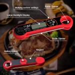 GOZOPO Instant Read Waterproof Meat Thermometer