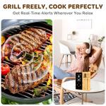 Wireless Meat Thermometer with Bluetooth & Dual Probes
