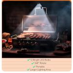 Meonum 2 Pack BBQ Grill Lights with Clamp