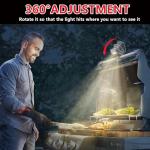 Rechargeable BBQ Grill Lights with 360° Flexibility