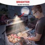 Rechargeable BBQ Grill Lights with 360° Flexibility