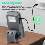 Rechargeable BBQ Grill Lights with 360° Flexibility