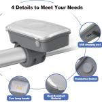 Rechargeable BBQ Grill Lights with 360° Flexibility