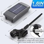 Solar BBQ Grill Light with Auto On/Off