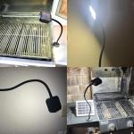 Rechargeable Magnetic BBQ Grill Lights with Flexible Neck