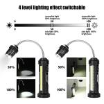 Magnetic BBQ Grill Lights with Adjustable Gooseneck - 2 Pack