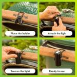 Rechargeable LED Grill Light for Big Green Egg