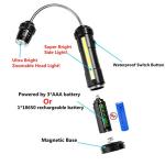 Magnetic BBQ Grill Lights with Adjustable Gooseneck - 2 Pack