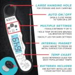 Kizen Instant Read Digital Meat Thermometer for Grilling