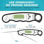 Kizen Instant Read Digital Meat Thermometer for Grilling