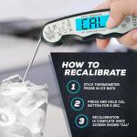 Kizen Instant Read Digital Meat Thermometer for Grilling