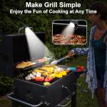 Black Grill Light for BBQ and Grilling Fun
