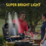 BBQ Grill Light – Flexible Neck, Magnetic Base, 2 Pack