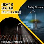 BBQ Grill Light – Flexible Neck, Magnetic Base, 2 Pack