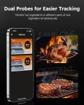 Bluetooth Meat Thermometer with Dual Probes & Smart Alerts